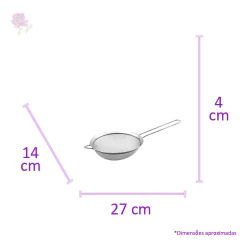 Peneira Inox 14cm Western PEN-14 na internet