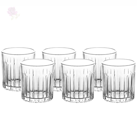 Jogo de Copo de Vidro Baixo Egeu Hauskraft Com 6 Peças 315ml