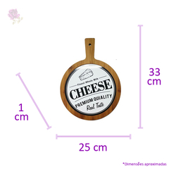 Tábua de corte para queijo 33x25cm Casambiente na internet