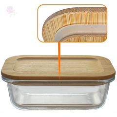 Pote Hermético 400 Ml Tampa Lock Bambu Casambiente - Utilidades, Mesa Posta e Decoração | OREN Utilidades