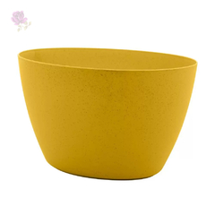 Bowl Lyor Oval de Bambu e PP Amarelo na internet