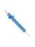 Prendedor de Chupetas Cinza/Azul - Clingo - comprar online