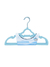 Kit 5 Cabides Aveludado Carrinho Azul Claro - Clingo