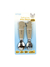 Kit de Talheres Silicone e Aço Inox Fendi - Clingo - comprar online