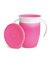 Copo de Treinamento 360° com Tampa (Miracle Cup) Rosa - Munchkin