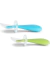 Conjunto 2 Colheres de Silicone Gentle Scoop 6m+ Azul e Verde - Munchkin - - comprar online