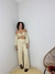 Cropped Hemilly #areia - Looks femininos, croppeds | MIKÁ 