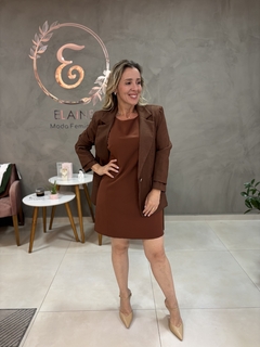 BLAZER LINHO BOLSO LAPELA - Elaine Moda Feminina