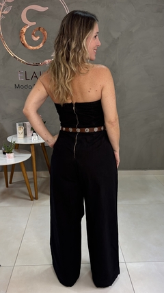MACACÃO TOMARA QUE CAIA - Elaine Moda Feminina