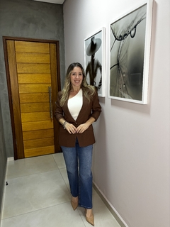 BLAZER LINHO BOLSO LAPELA - comprar online