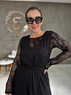 BLUSA RENDA RAMOS - Elaine Moda Feminina