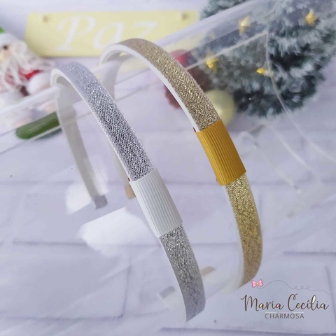 Tiara Adaptável Glitter