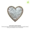 Paleta mescladora con strass corazon