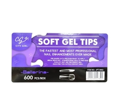 Tips soft gel city 600u - tienda online