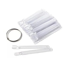 BULTO 200U SET DE 50PCS UÑERO CUADRADO K85 TRANSPARENTE JH-194 - comprar online