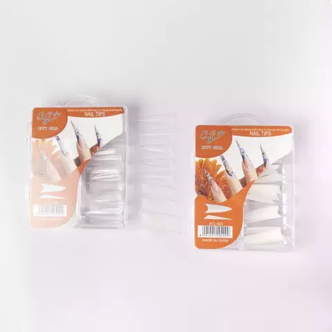 TIPS DE BORDE LIBRE - STILLETTOS - 100PCS DE CITY GIRL XCL-420 (240U)