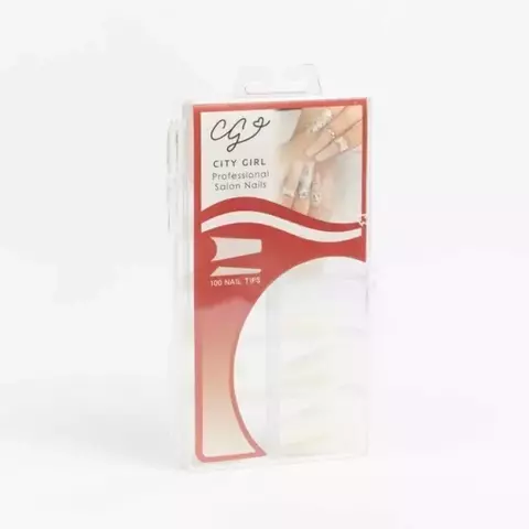 TIPS BORDES LIBRES - CUADRADAS - 100PCS DE CITY GIRL XCL-421 (240U)