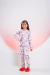 Pijama Infantil Hello Kitty Calça Manga Longa - Pijamaflix | Pijamas para toda a família 