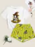 Pijama Baby Doll Manga Curta HP Casas Mascotes - loja online