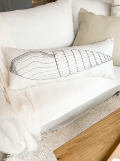 ALMOHADON CARACOL 90x35