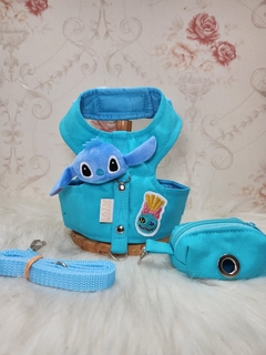 Peitoral Stitch Azul - loja online