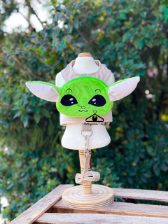 Peitoral Mochilinha Jedi na internet