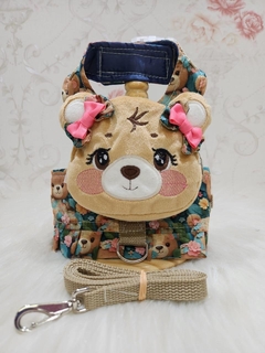 Peitoral Mochilinha Ursa Mel Verão - comprar online