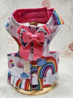 Peitoral Arco-Íris - Maloqueiras Dogs Store