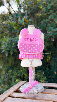 Peitoral Mochilinha Mouse Rosa na internet