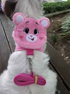 Imagem do Peitoral Mochilinha Ursinho Amoroso Rosa