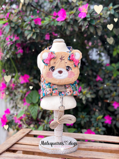 Peitoral Mochilinha Ursa Mel Verão na internet