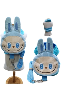 Imagem do Peitoral Mochilinha Labubu Azul