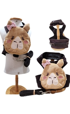 Peitoral Mochilinha Capivara Filó - loja online