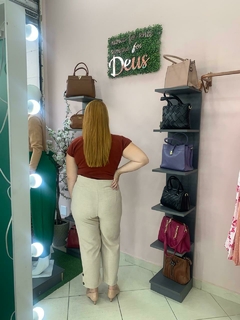 CALÇA SOCIAL DE LINHO na internet