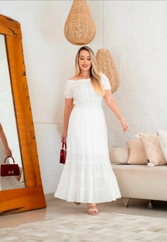 vestido longo viscolinho