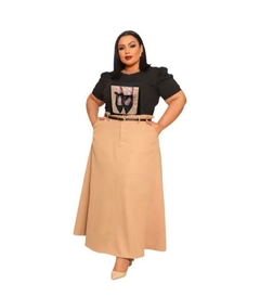 saia alfaiataria pluz size - comprar online