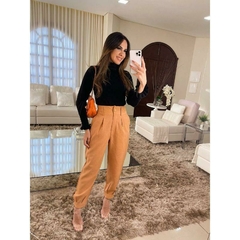 calça social de linho terra cota - comprar online