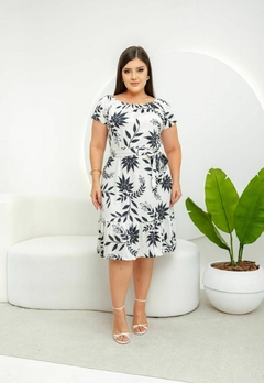 VESTIDO MIDI SEM FORRO!
