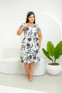 VESTIDO MIDI SEM FORRO! - comprar online