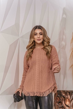 Blusa Trico Poncho! - Vivimodas Moda Evangélica