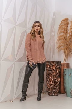 Blusa Trico Poncho! - loja online