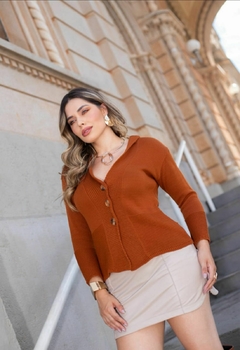 Casaquinho Blazer Tricot - comprar online