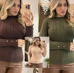Blusa de Tricot Modal: