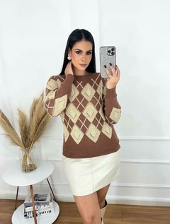 Blusa Tricot Modal na internet