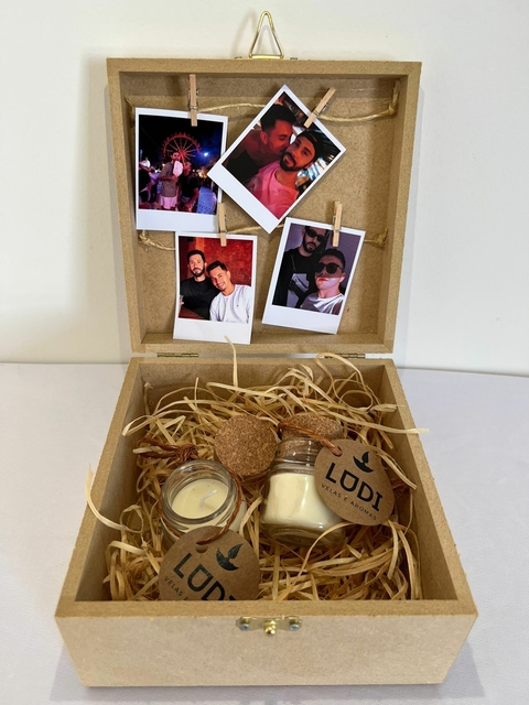 Caixa de Presente Velas aromáticas (P)