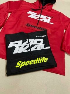 Buzo Rompeviento Radikal (Negro)