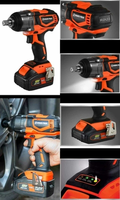 Llave de Impacto a bateria- Recargable, Reversible. (sin maletin) - comprar online