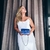 BAG METALIZADA AZUL - comprar online
