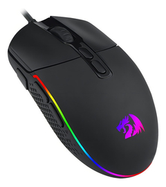 Mouse Gamer De Juego Redragon Invader M719-rgb Negro - comprar online