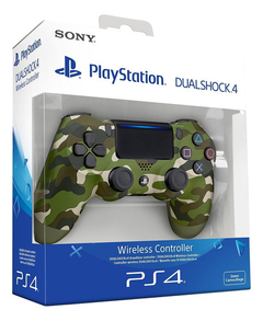 Imagen de Joystick Inalámbrico Sony Playstation Ps4 Dualshock 4 Color Green Camouflage